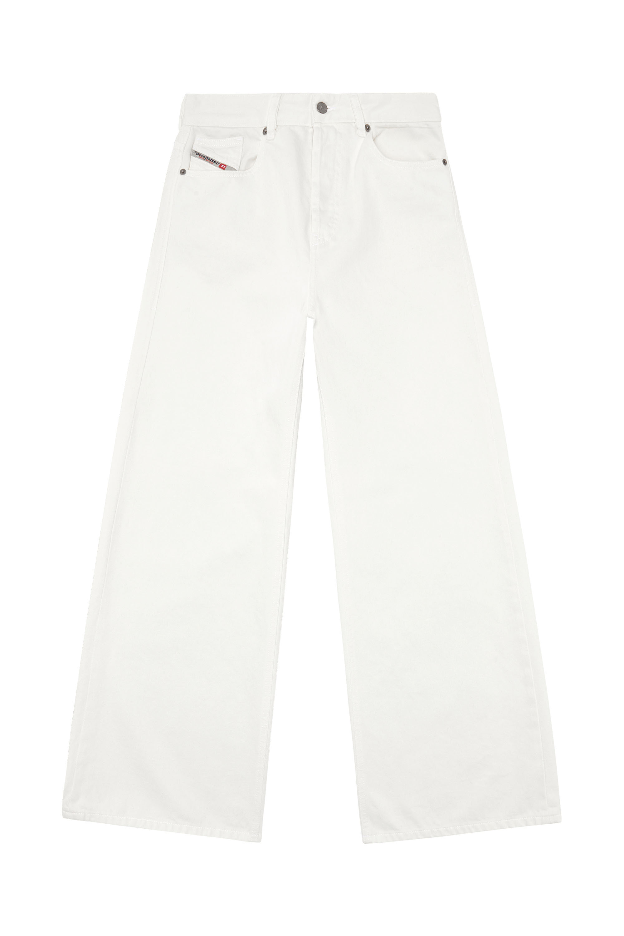 Diesel - Woman's Relaxed Jeans 1996 D-Sire 09I41, White - 1