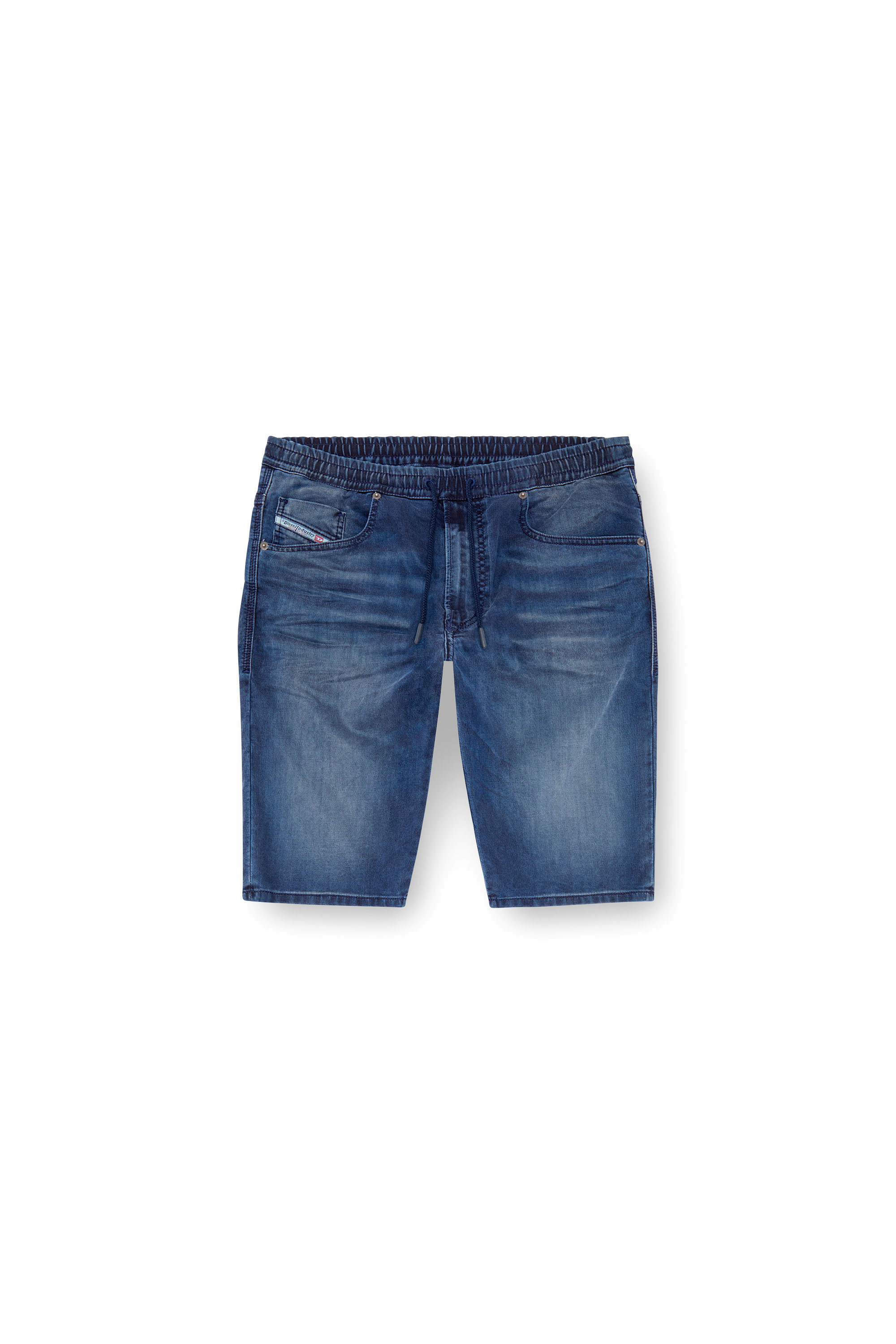 Diesel - 2033 D-KROOLEY-SHORT JOGG, Pantalones cortos chinos en JoggJeans Hombre in Azul marino - 5