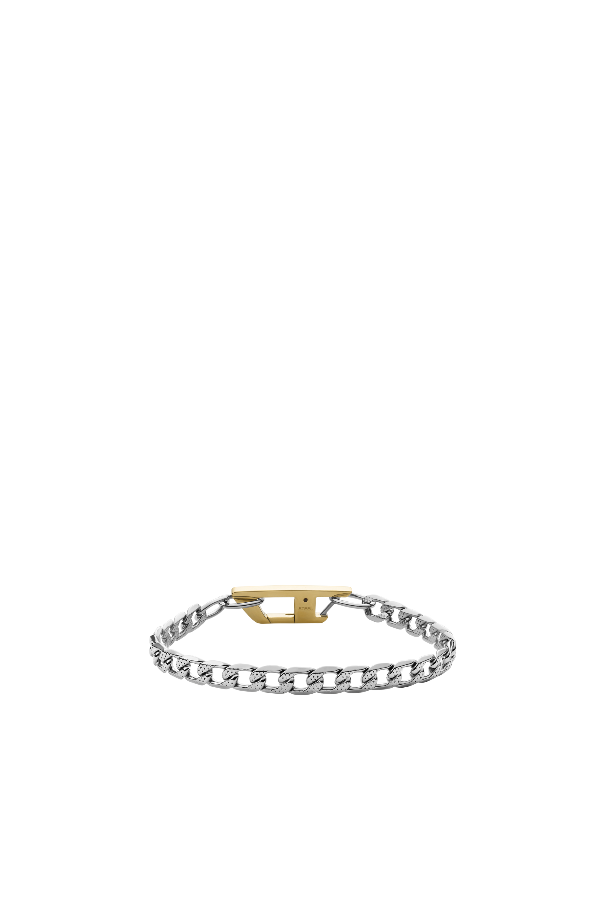 Diesel - DX1338, Unisex's Stainless steel chain bracelet in Silver - 2