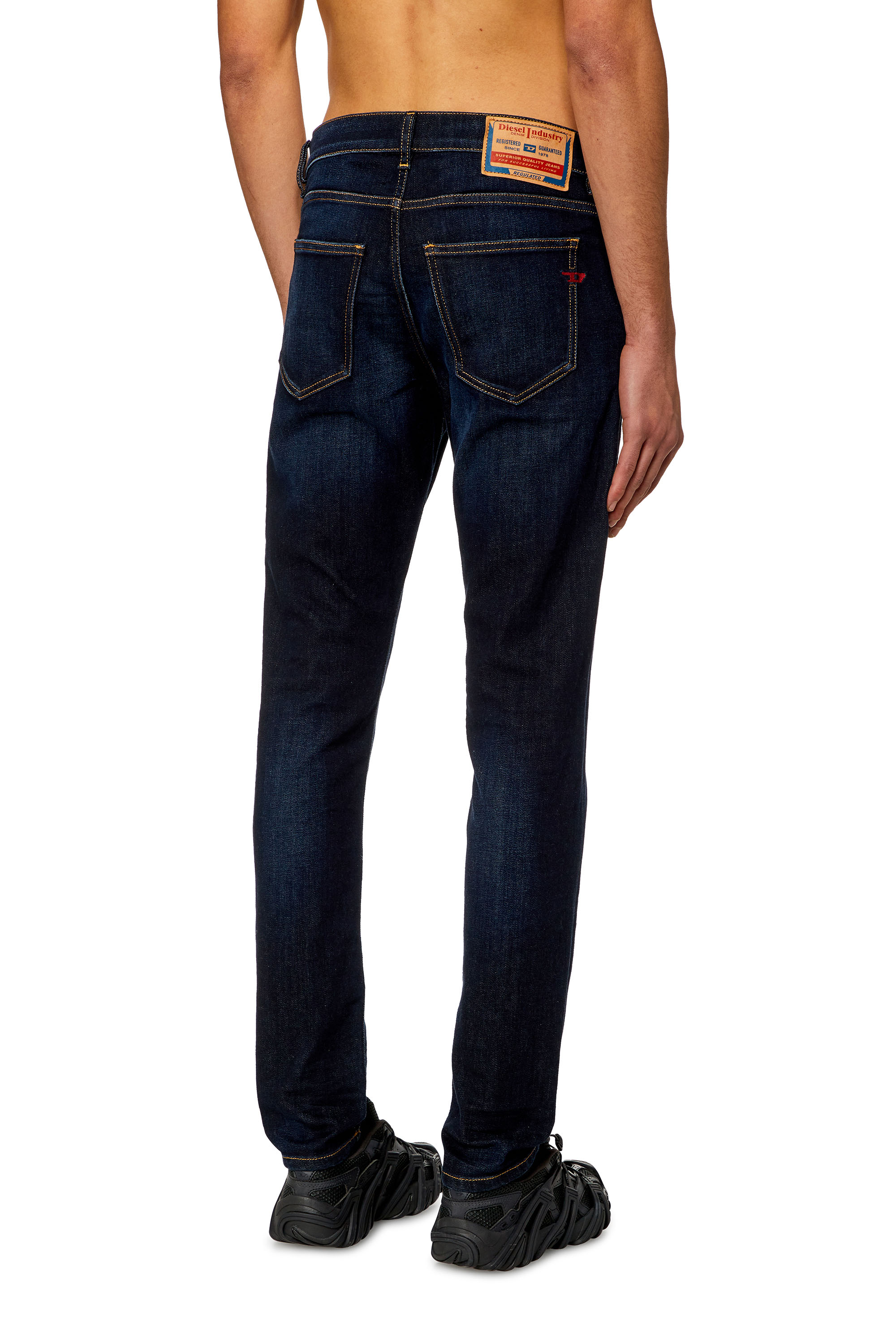 Diesel - Slim Jeans 2019 D-Strukt 009ZS Hombre, Azul Oscuro - 4