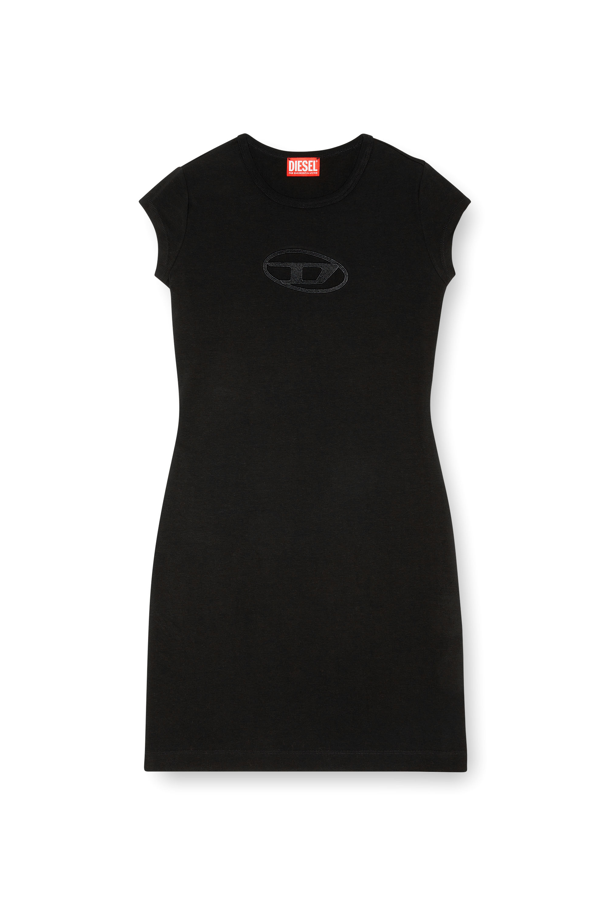 Diesel - D-ANGIEL, Vestido corto Mujer in Negro - 4