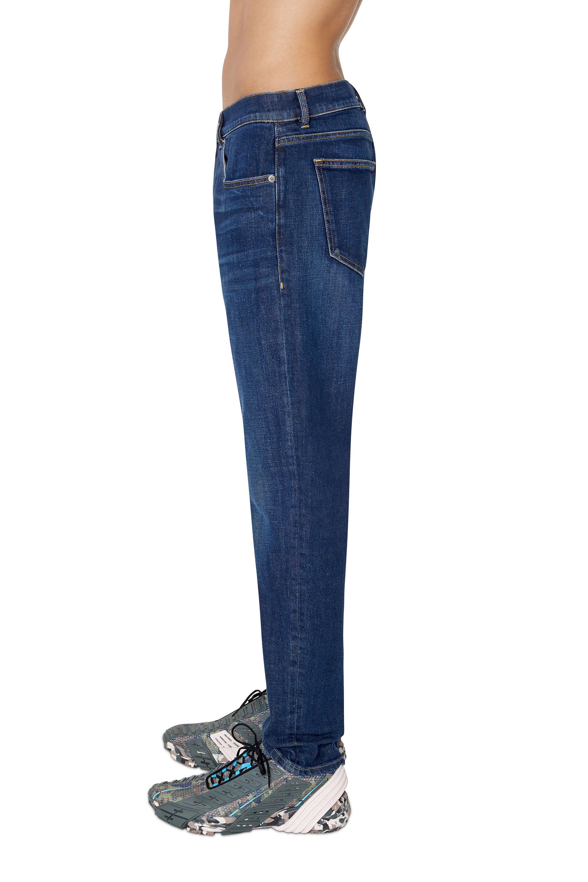 Diesel - Man's Slim Jeans 2019 D-Strukt 09B90, Dark Blue - 7