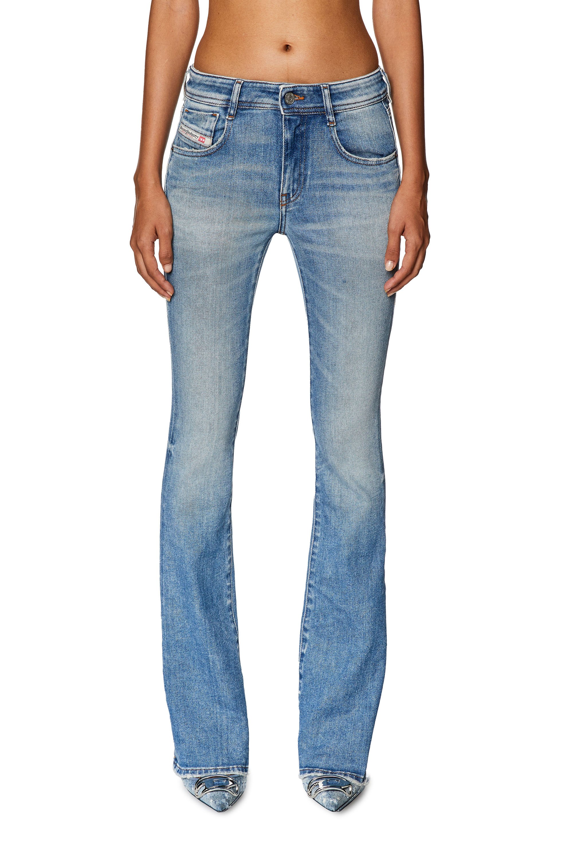 Diesel - Bootcut and Flare Jeans 1969 D-Ebbey 09G70 Mujer, Azul Claro - 1