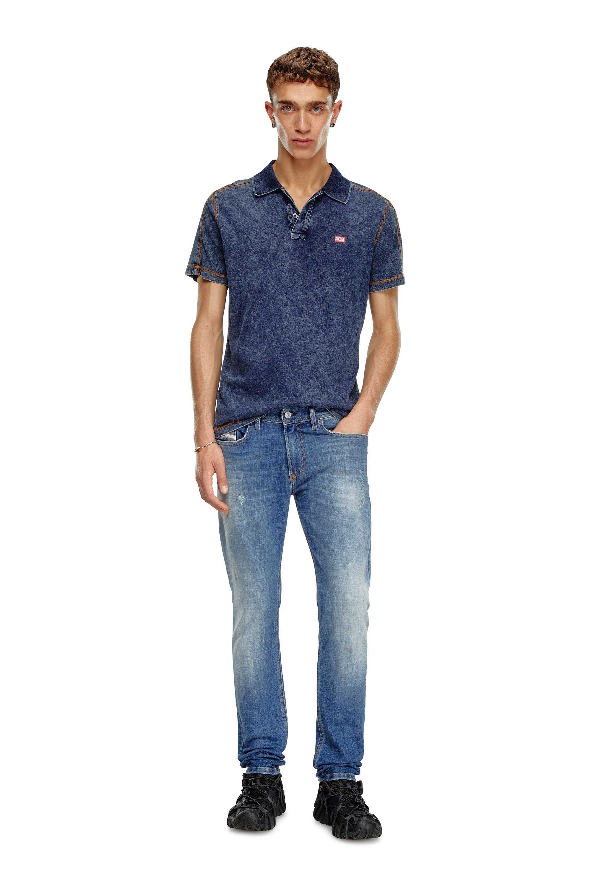 Diesel - Skinny Jeans 1979 Sleenker 0GRDF Hombre, Azul medio - 2