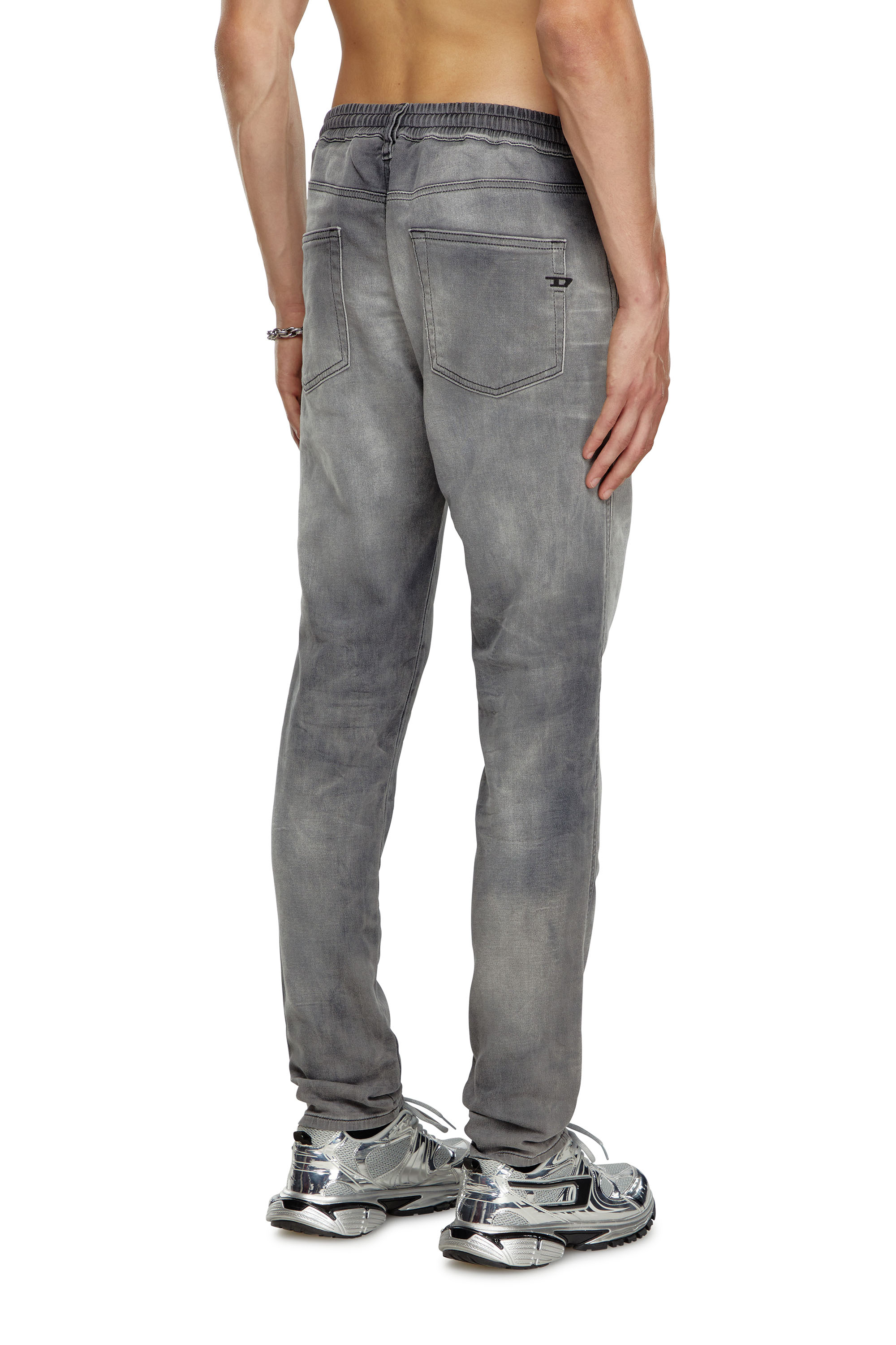 Diesel - Man's Slim 2060 D-Strukt Joggjeans® 068LR, Dark grey - 2