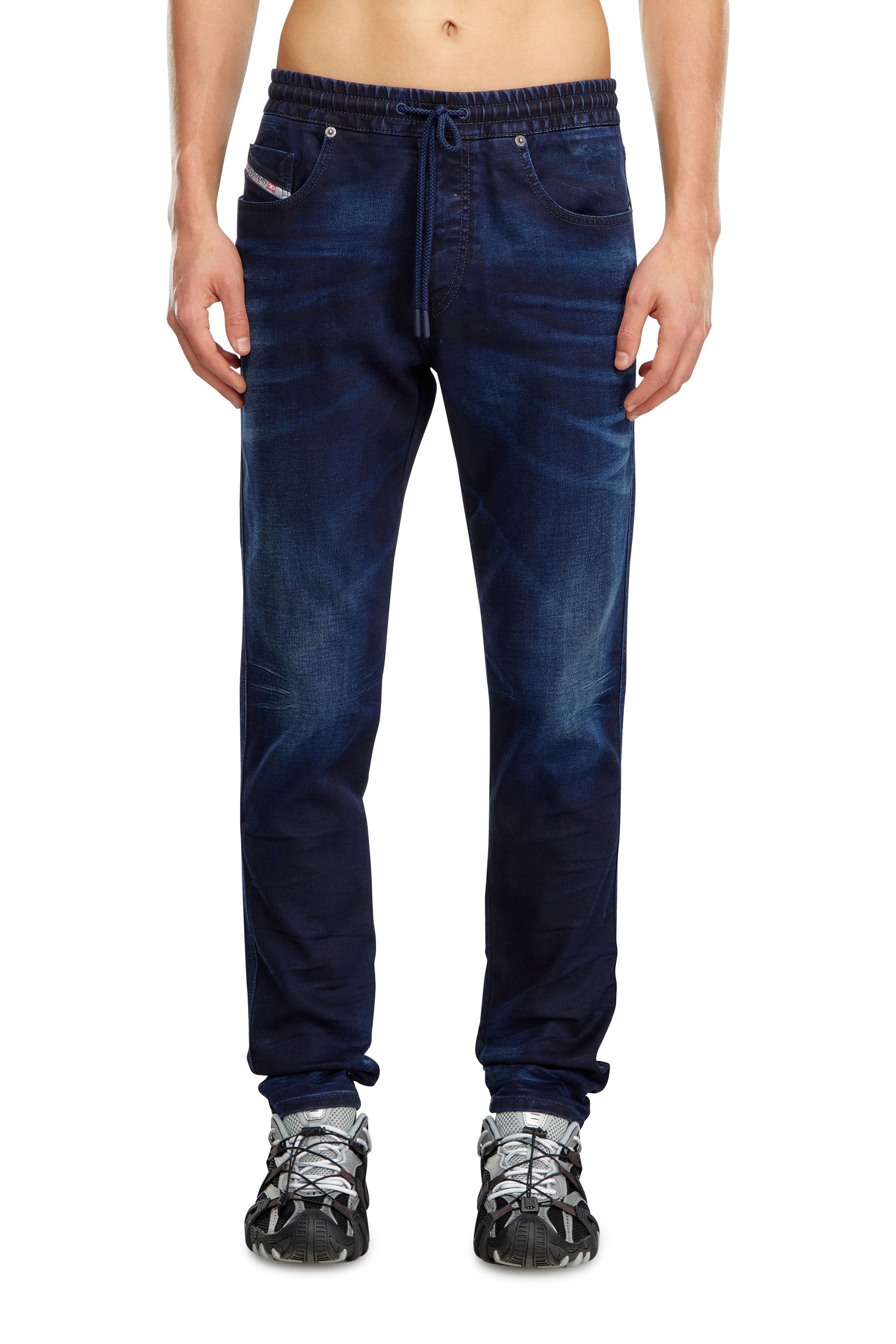 Diesel - Man's Slim 2060 D-Strukt Joggjeans® 09J35, Dark Blue - 2