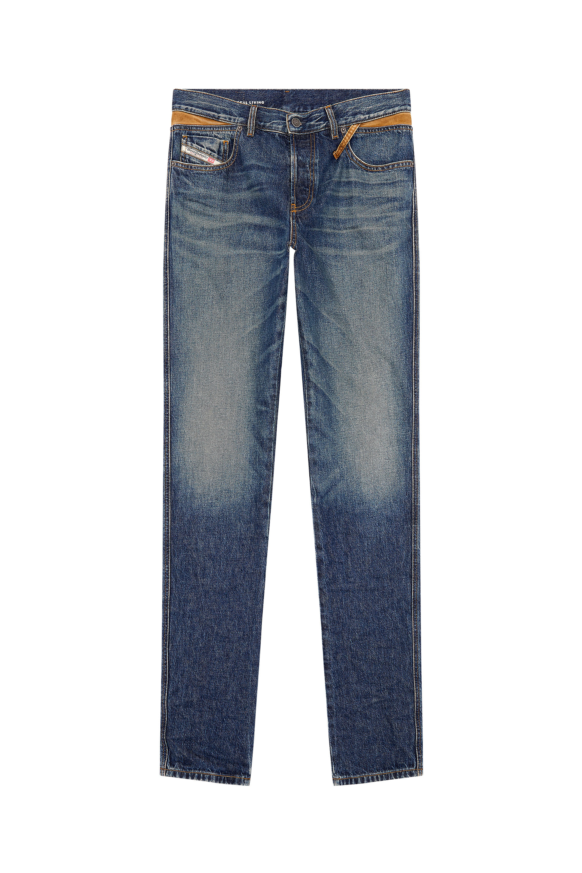 Diesel - Man's Slim Jeans 1995 D-Sark 09I36, Dark Blue - 2