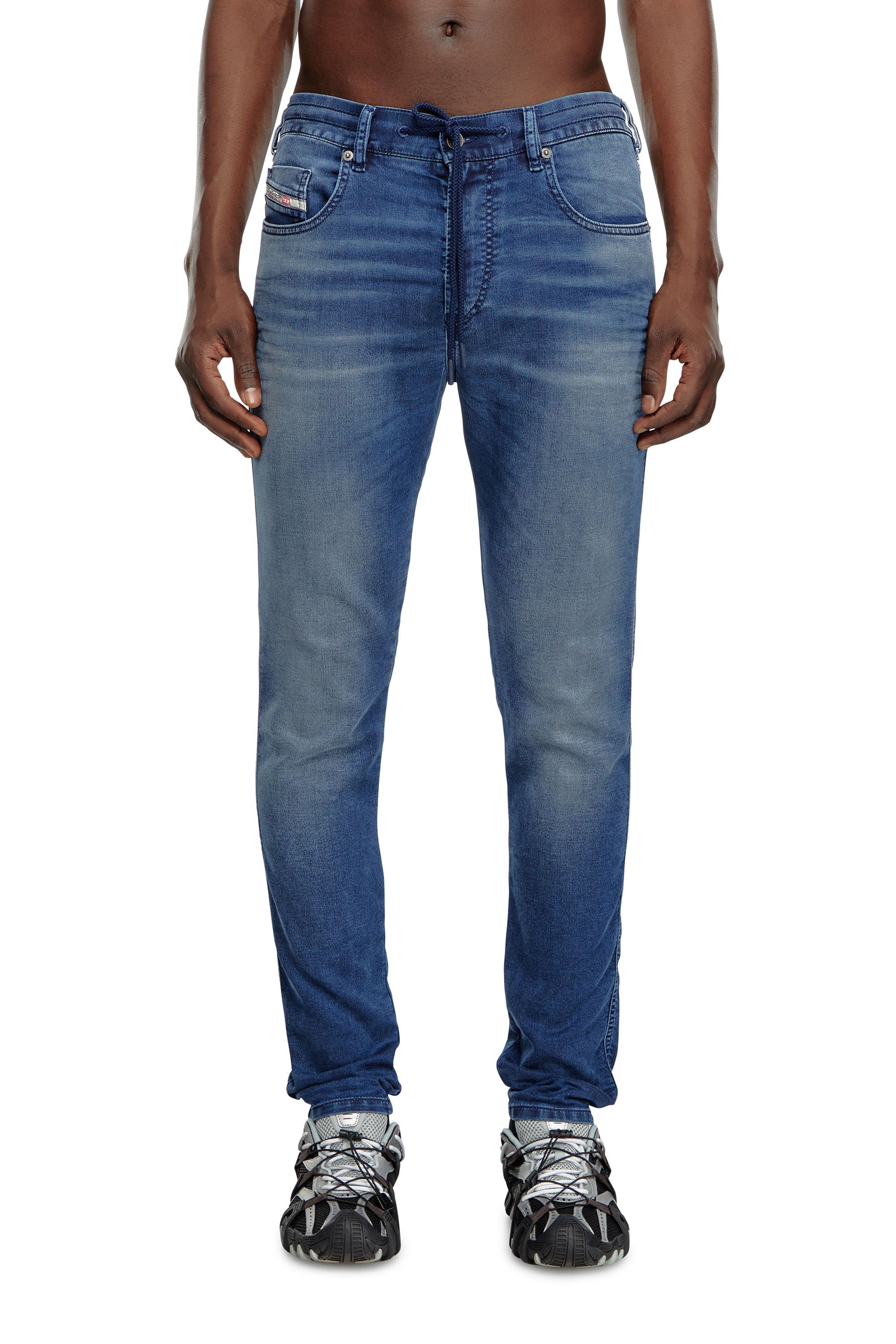 Diesel - Slim 2060 D-Strukt Joggjeans® 068LX Hombre, Azul Oscuro - 1