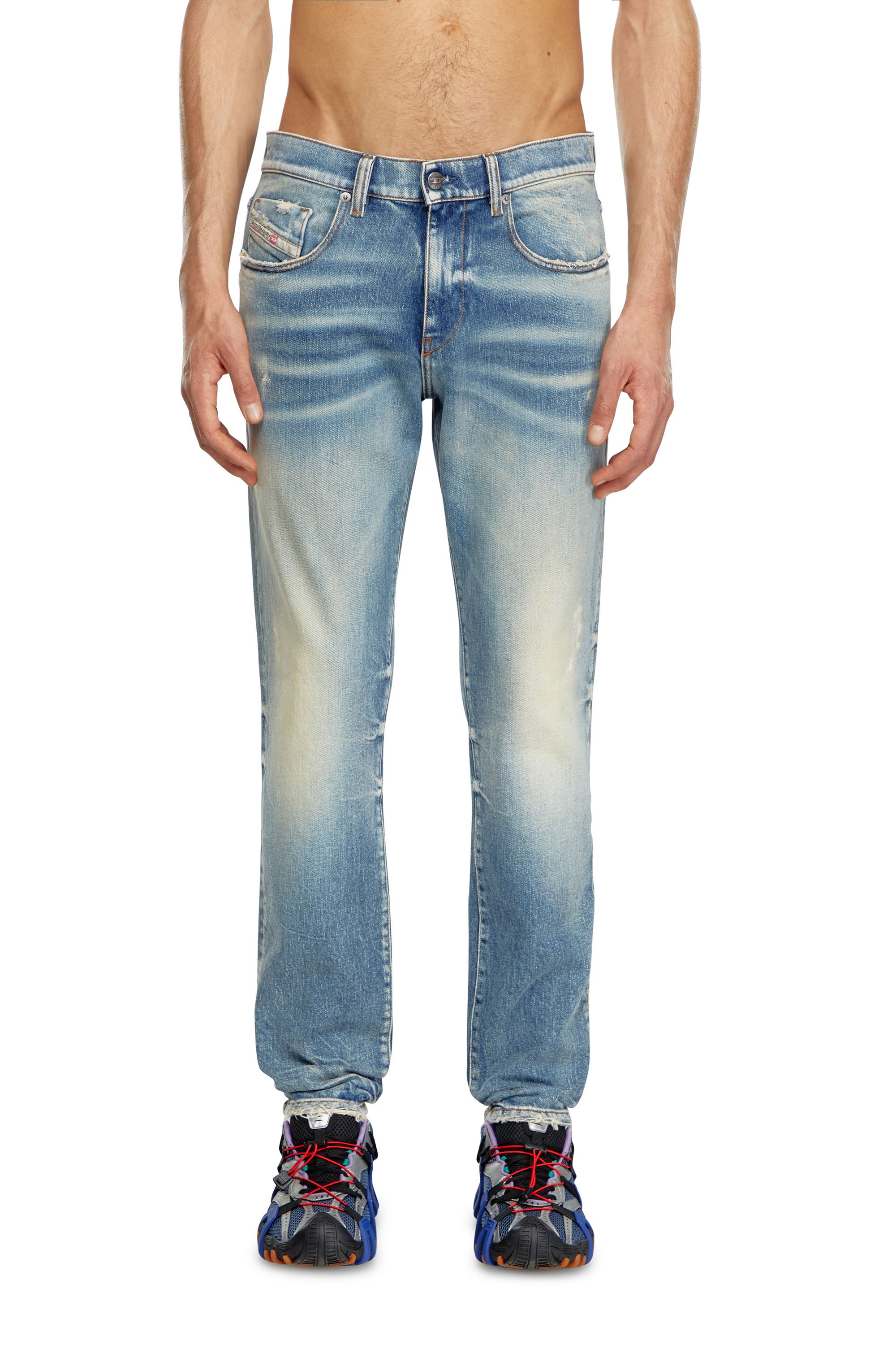 Diesel - Slim Jeans 2019 D-Strukt 007V8 Hombre, Azul medio - 1