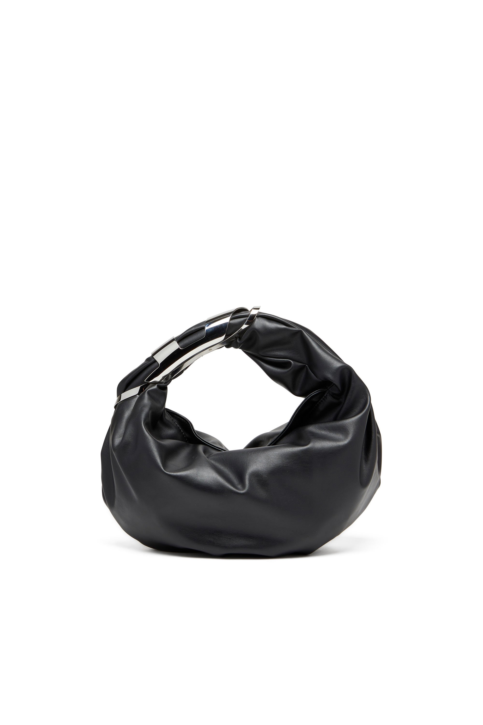 Diesel - GRAB-D HOBO S, Grab-D S-Bolso hobo con asa Oval D Mujer in Negro - 1