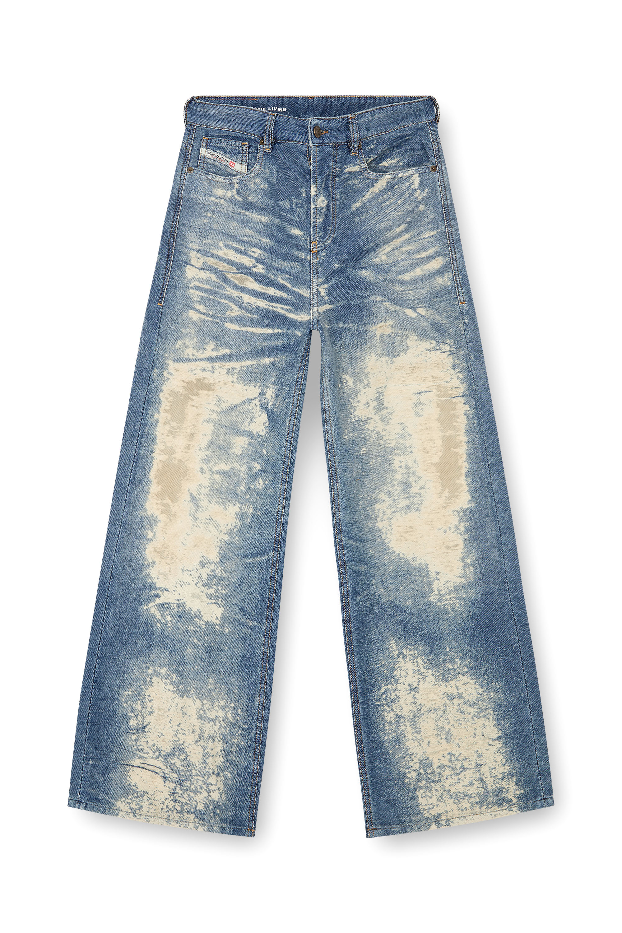 Diesel - Relaxed Jeans 1996 D-Sire 068RE Mujer, Azul medio - 3