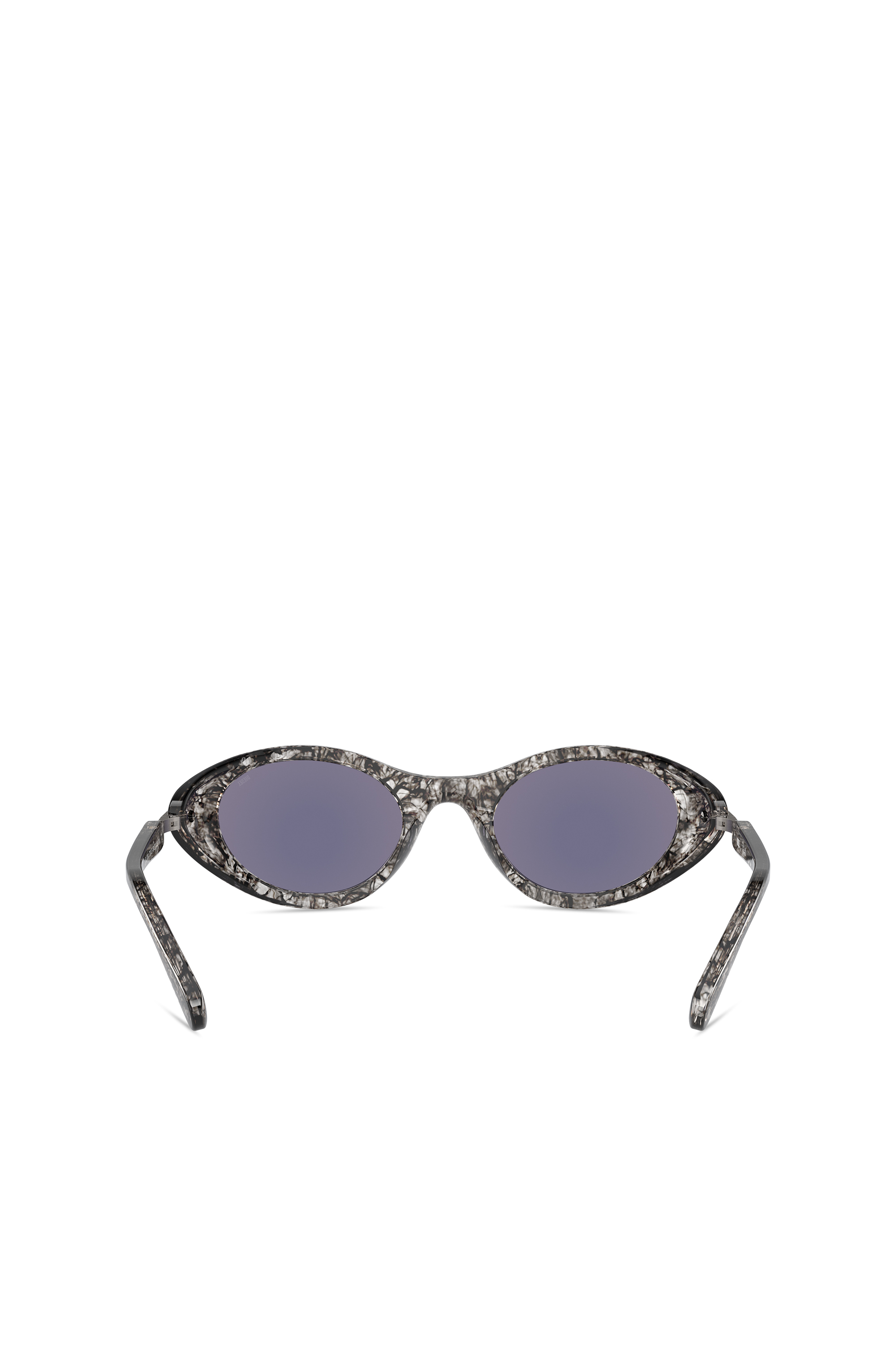 Diesel - 0DL2004, Unisex's Wrap-around shape sunglasses in Smoke Havana/Peacock - 3