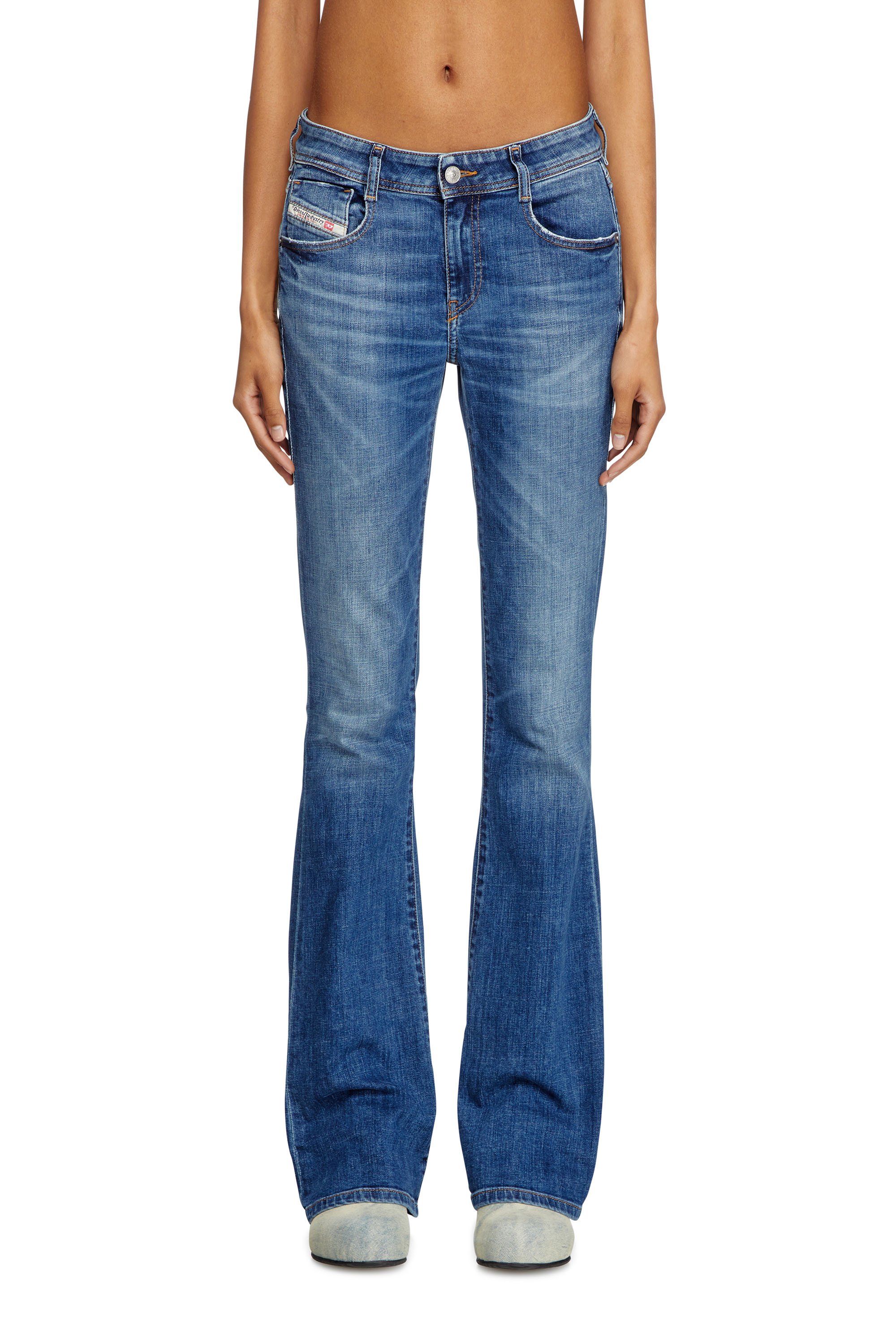 Diesel - Bootcut Jeans 1969 D-Ebbey 09J33 Mujer, Azul medio - 1