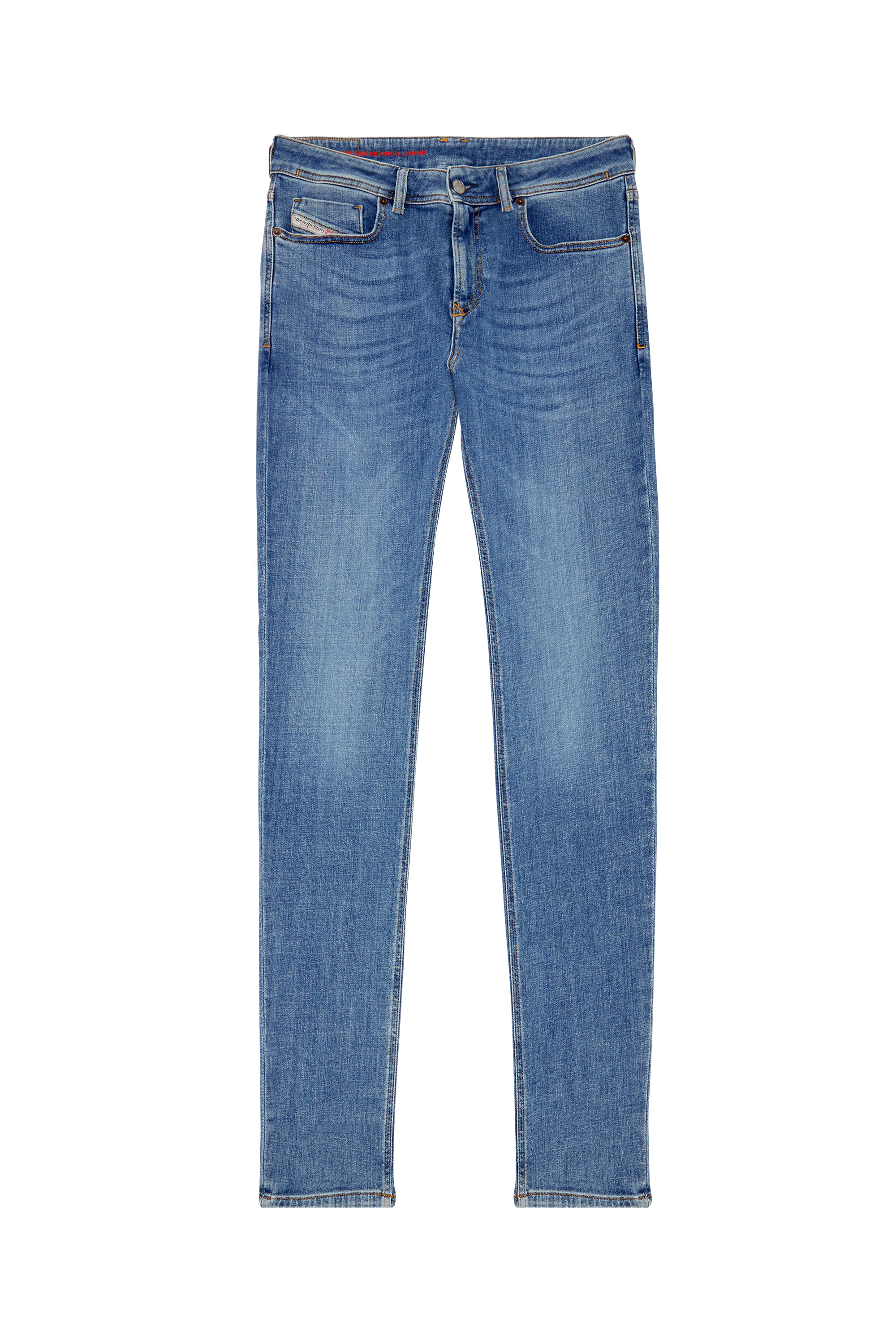 Diesel - Man's Skinny Jeans 1979 Sleenker 09C01, Medium blue - 3