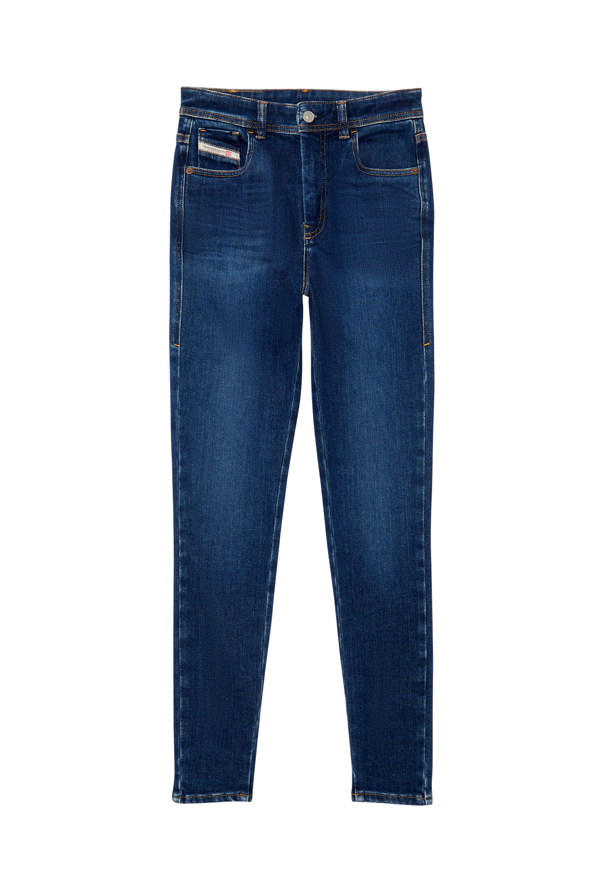 Diesel - Woman's Skinny Jeans 1984 Slandy-High 09C19, Dark Blue - 6