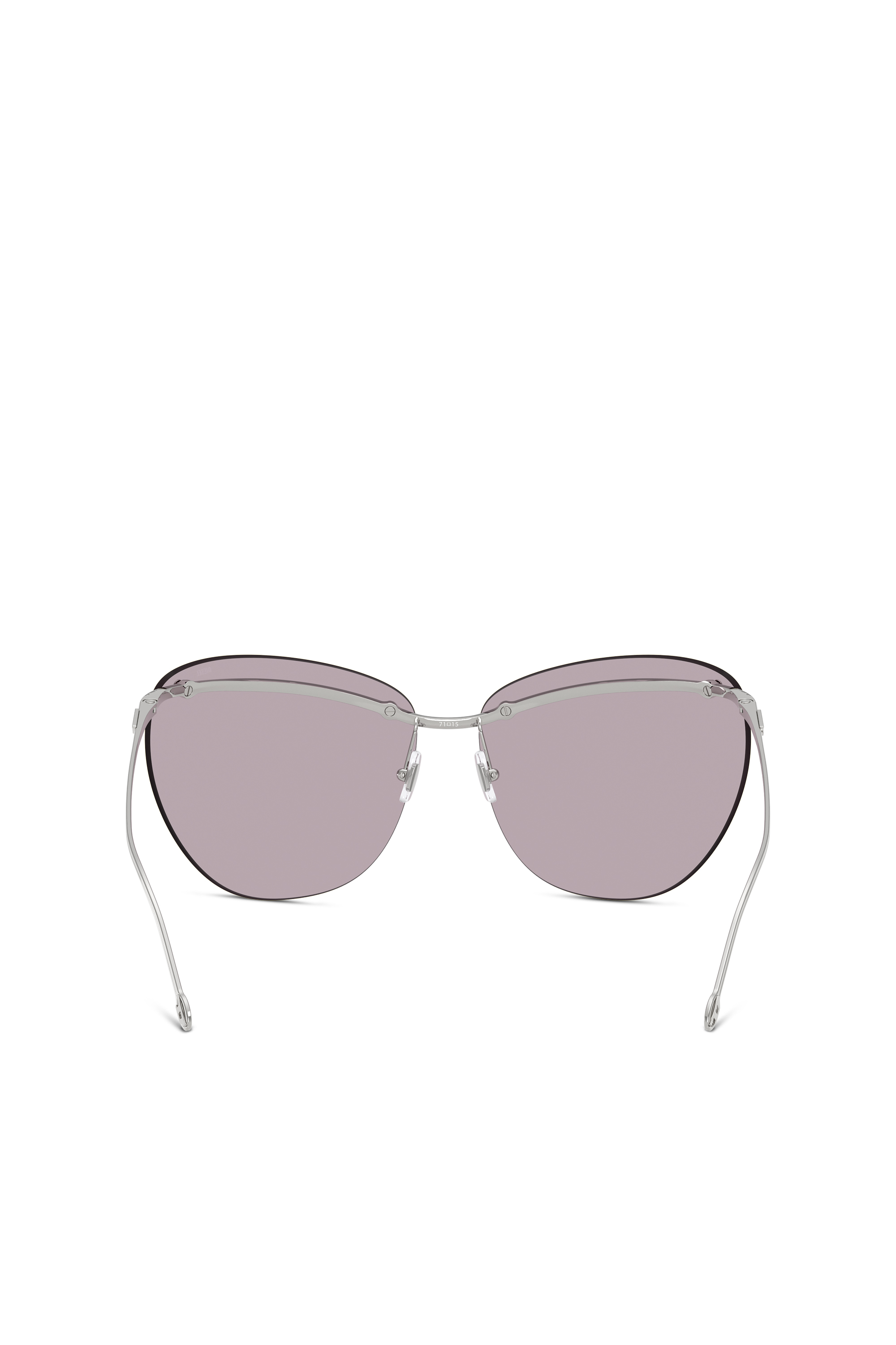 Diesel - 0DL1007, Gafas de sol con forma envolvente Unisex in Marrón - 3