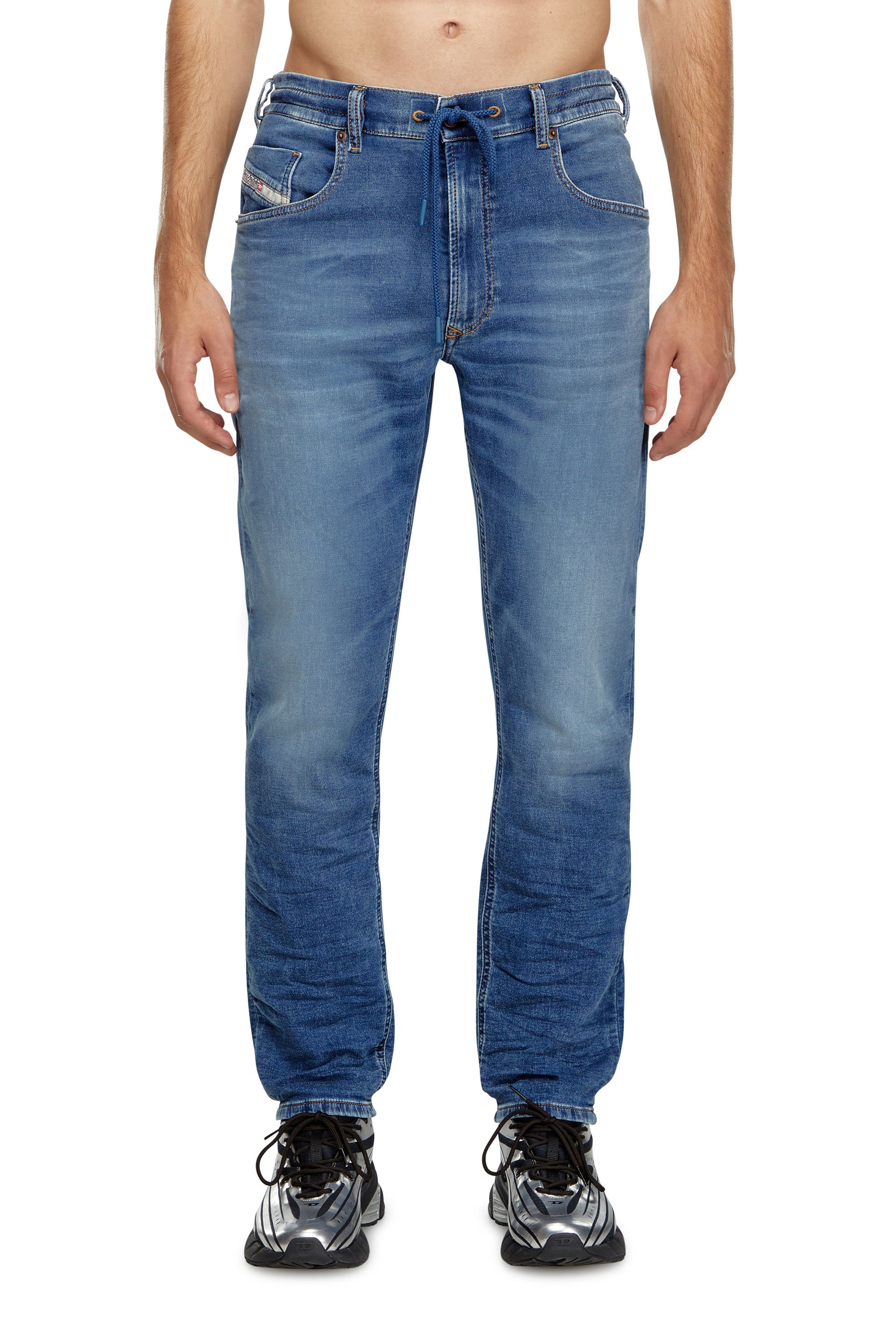 Diesel - Regular 2030 D-Krooley Joggjeans® 068HY Hombre, Azul medio - 1