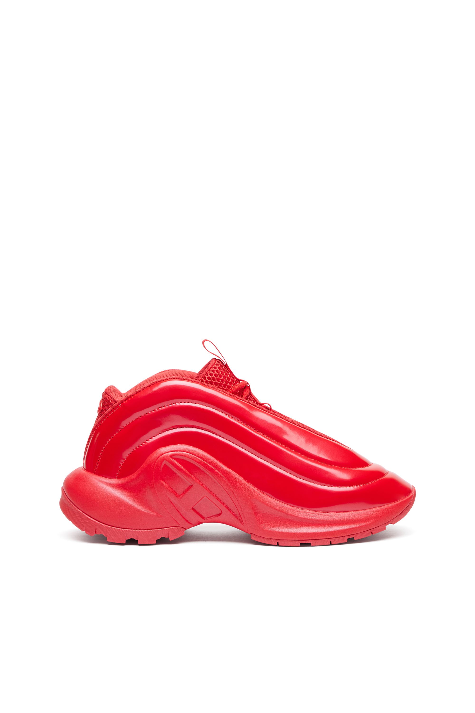 Diesel - S-D-RUNNER X, S-D-Runner-Deportivas sin cordones con empeine Oval D Unisex in Rojo - 1