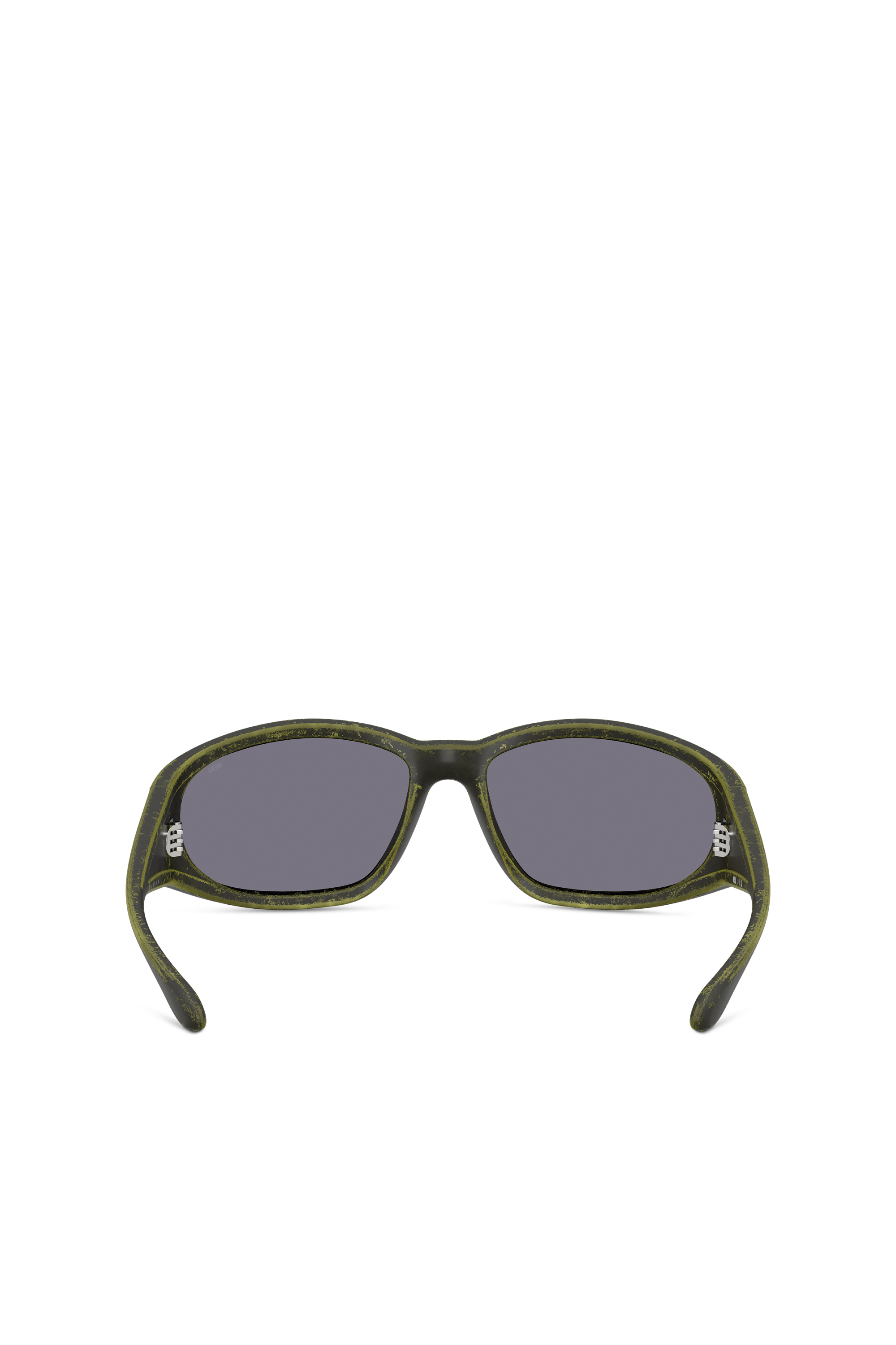 Diesel - 0DL3002, Gafas de sol rectangulares en acetato Unisex in Verde - 3