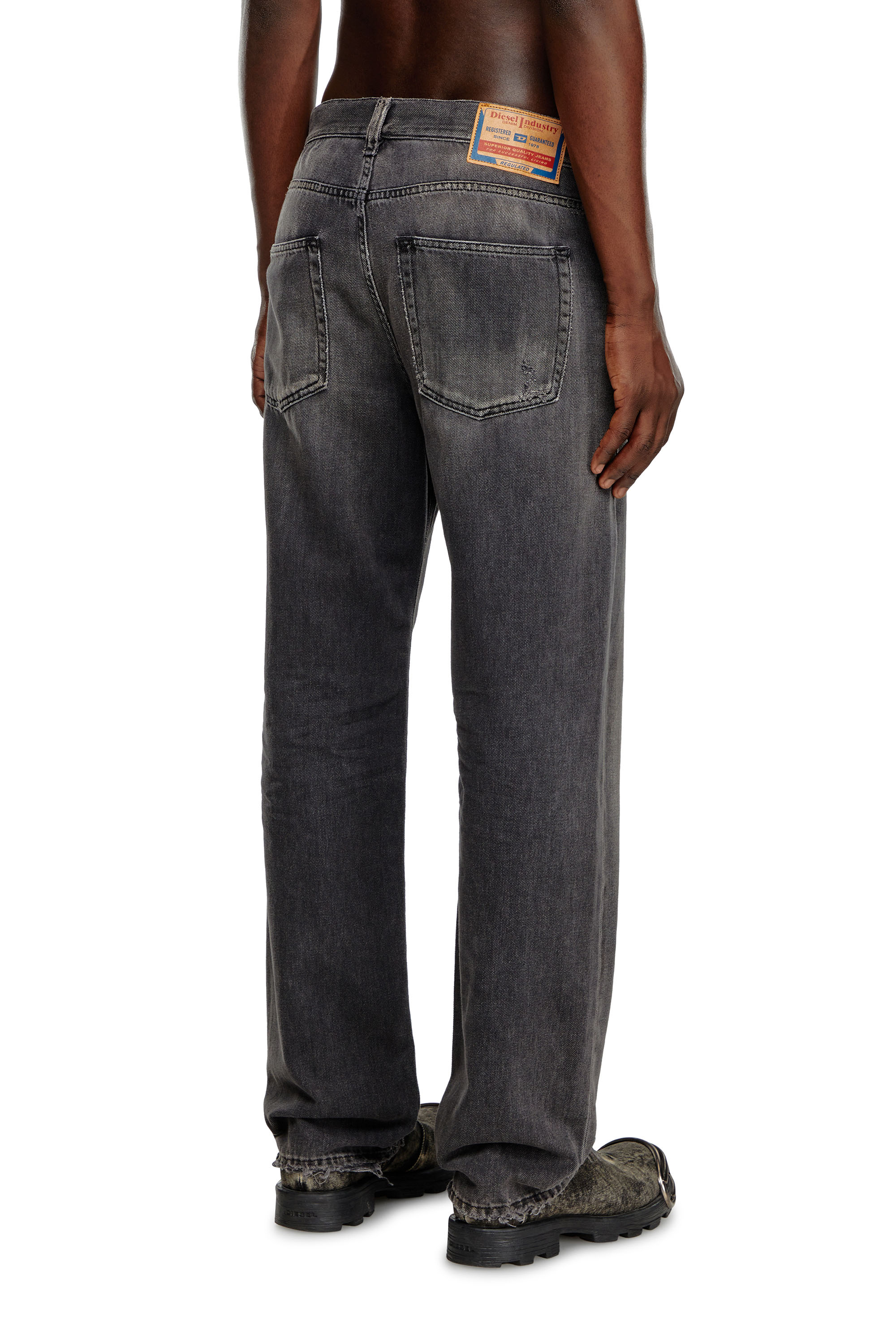 Diesel - Man's Regular Jeans 2010 D-Macs 09K14, Black/Dark grey - 3